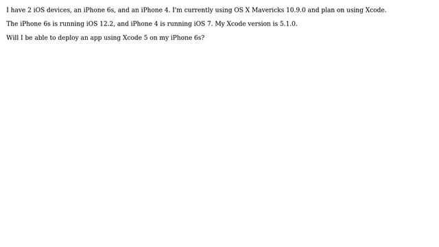 Apple: Running an app build with very old iOS SDK on a device running current iOS смотреть онлайн