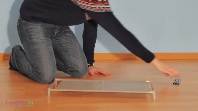 Тканевый шкаф для обуви "Леон" - видео-инструкция по сборке смотреть онлайн