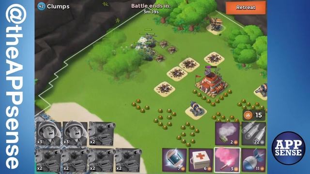Clumps (42) Single Player Island - Boom Beach Walkthrough смотреть онлайн