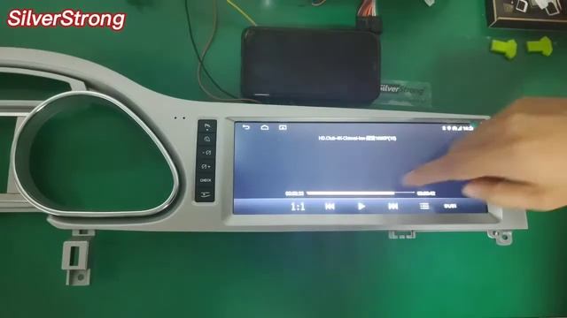 AUDI Q7 Android Multimedia Screen 10.25inch Big panel frame смотреть онлайн