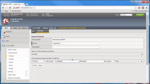 Preventing A Spoof Of An X-Forwarded-For Request