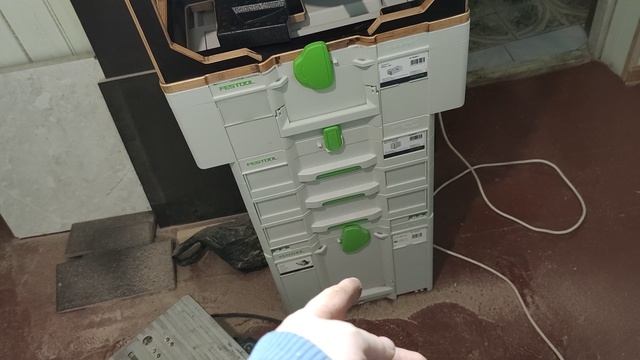 Мобильный ящик для погружной пилы Festool Ts55
