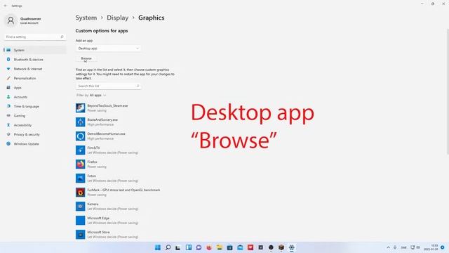 Change what graphics card minecraft java edition uses. Windows 11/10. Microso store launcher versio смотреть онлайн