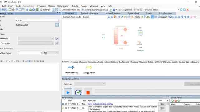 Creating a Shortcut Distillation Column Simulation Using DWSIM Software смотреть онлайн