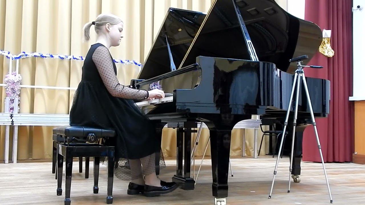 16. Черепнин - «Багатель», исп. Ананченко Виктория (6 класс) смотреть онлайн