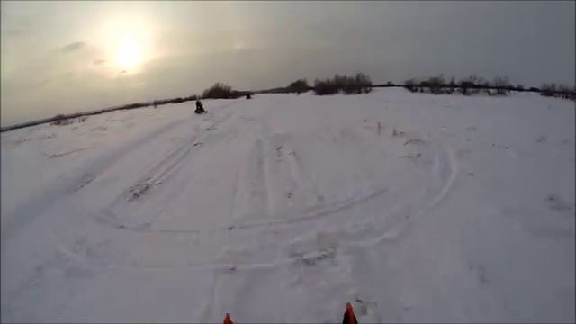Нижневартовск катание на снегоходах #1 смотреть онлайн