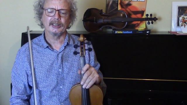 Back up and Push. Bluegrass/Old time fiddle lesson смотреть онлайн