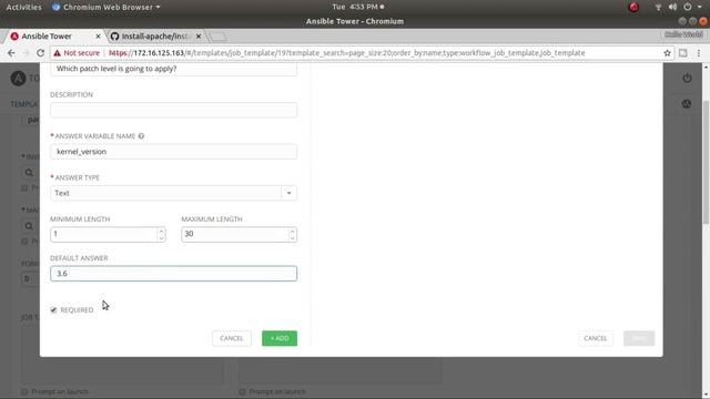 Ansible Tower workflow template and Survey | Ansible automation |RHEL7 |CentOS7 смотреть онлайн