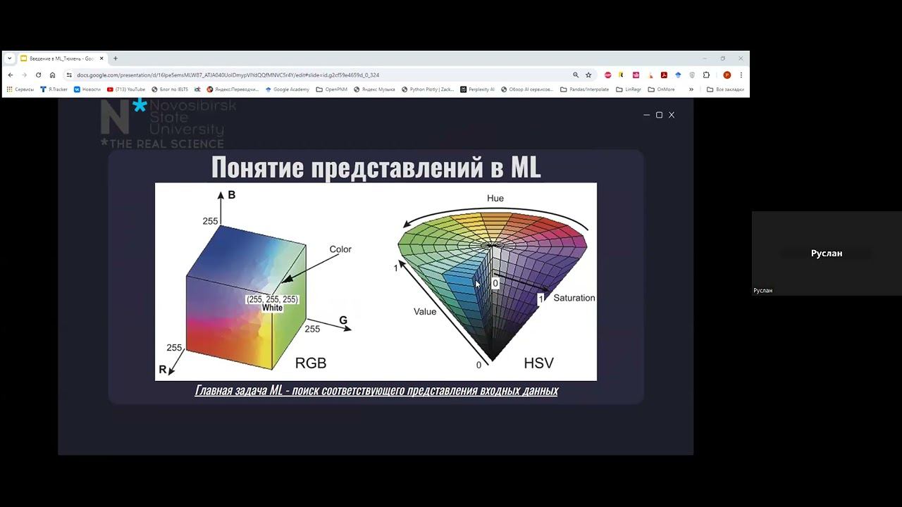 Лекция "Введение в машинное обучение". 26.04.2024