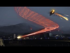 ПВО лднр в действии сбивает самолет противника Су 24 | новое вооружение | симуляции на Arma 3