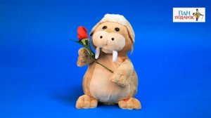 Поющая игрушка «Нежный Моржик»