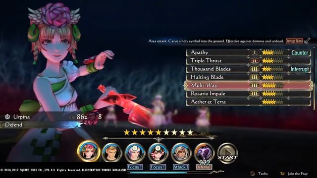 SaGa Scarlet Grace: Ambitions ~ Rhonicum Celesta Fiend: Asmodeus смотреть онлайн