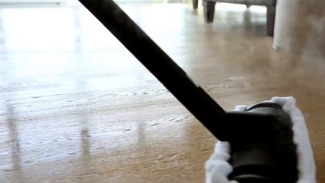 Verwendung Eines Dampfreinigers Zur Reinigung Von Parkettböden
