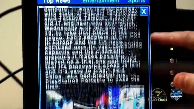 TIZEN IVI - News App Demo смотреть онлайн