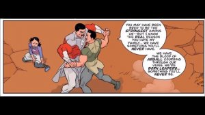 Invincible #132 | Invincible, Atom Eve and Oliver vs Ursaal and Thragg