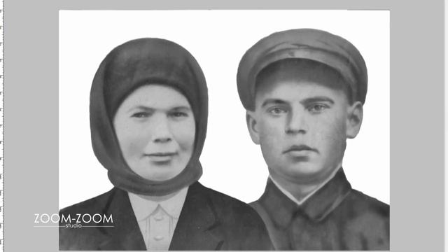ZOOM ZOOM studio Реставрация старых фотографий #2 смотреть онлайн