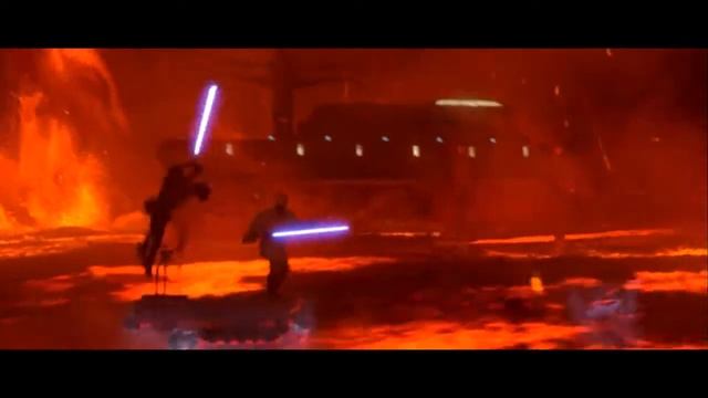 Битва на Мустафаре.Битва Энакина и Оби-вана.Часть 3. смотреть онлайн