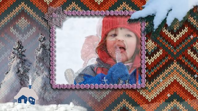 зима красавица вязанная зима, бесплатный проект смотреть онлайн