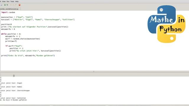 Kanalvorstellung "Mathe in Python" смотреть онлайн