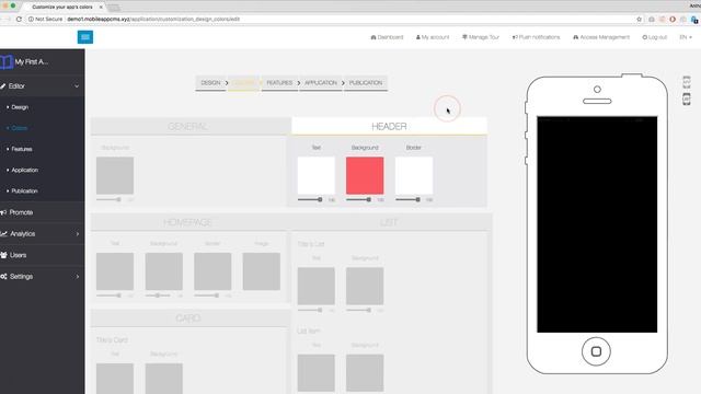 Editor overview Colors tab смотреть онлайн