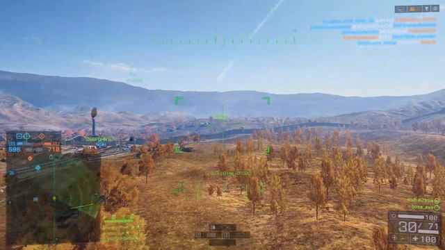 Battlefield 4 / Граница Каспия / attack heli gunner 56-10 смотреть онлайн