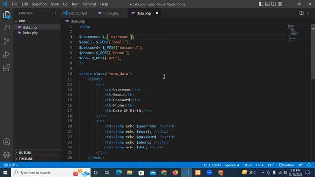PHP Class1 part-2 | Basic PHP for beginners | How to get form value in using PHP смотреть онлайн