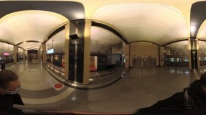 Селигерская. Московское Метро. 4К 360 VR Video. Moscow Subway.