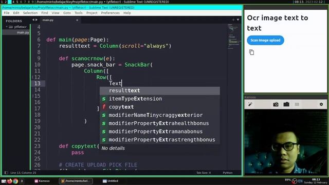 Flet Tutorial - OCR Image To Text With Tesseract смотреть онлайн