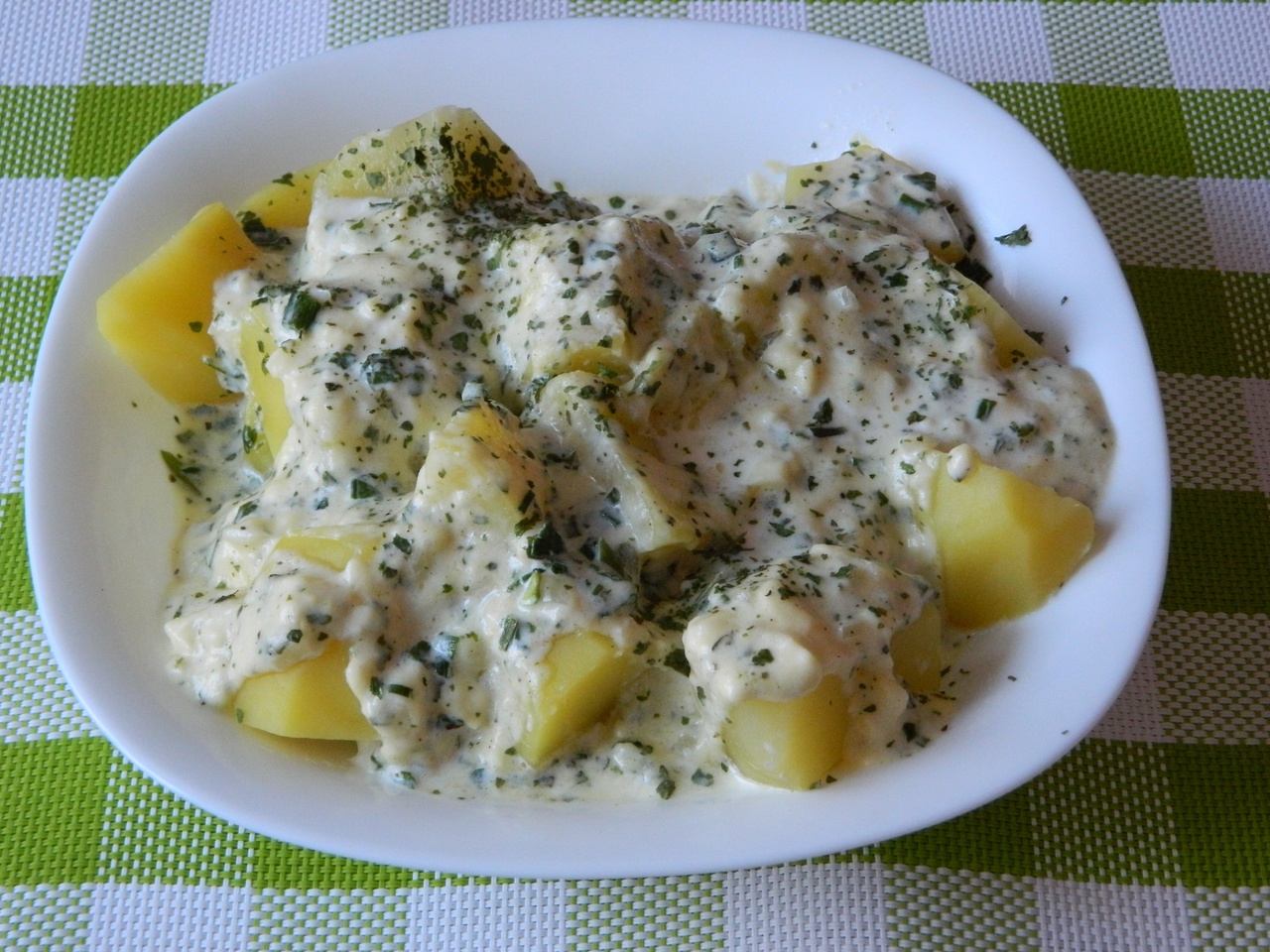 КАРТОФЕЛЬ в СЫРНО СЛИВОЧНОЙ ЗАПРАВКЕ смотреть онлайн