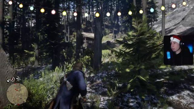 Новогодний чилл в RDR2. Современный самурай. смотреть онлайн