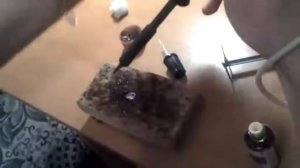 Лужение проводов 1