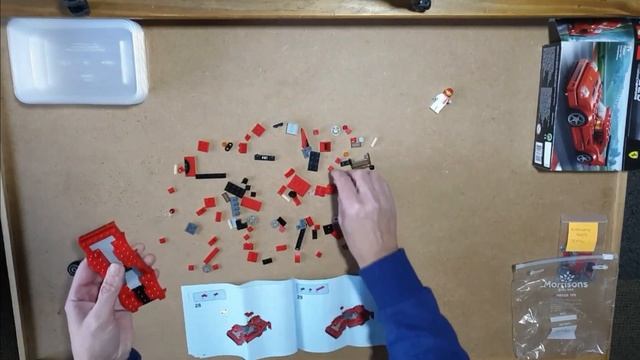Lego Speed Champions 75890 - Ferrari F40 Competizione - Speed Build смотреть онлайн