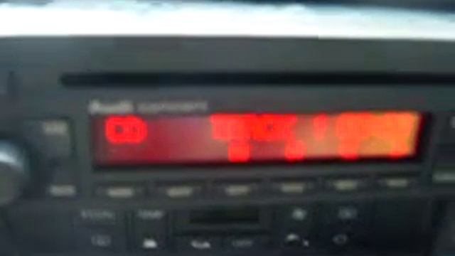 Audi A2 concert CD stereo code input test смотреть онлайн