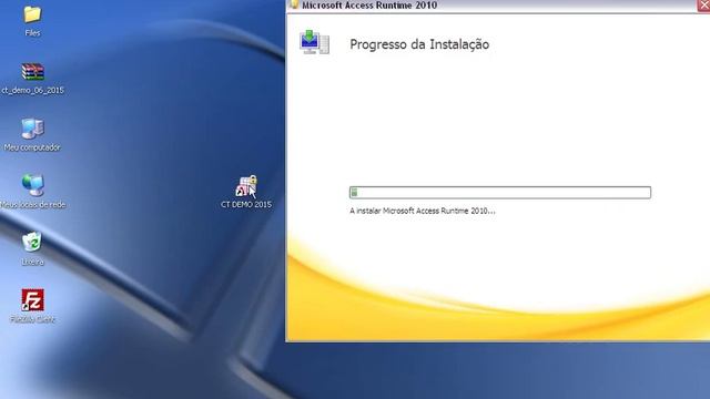 Como instalar CT Demo 2015 com Access Runtime 2010. смотреть онлайн