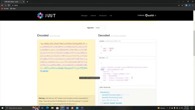 .NET Core 6 Web API - User Authentication with JSON Web Token (JWT) - Part 9 смотреть онлайн