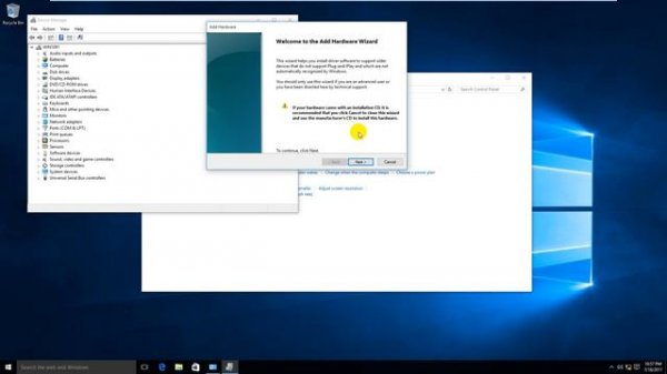 Install a loopback adapter in Windows 10