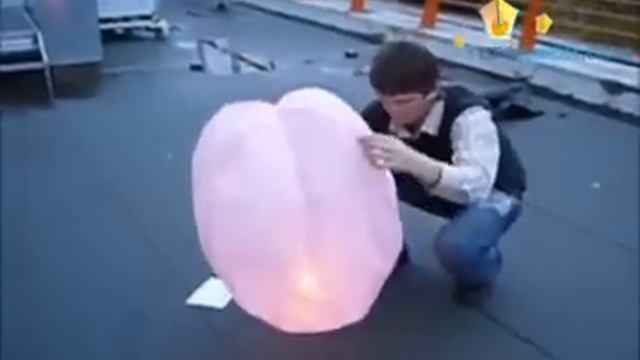 ufobalon, небесные фонарики в Таллине смотреть онлайн