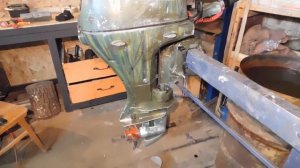 Разборка лодочного мотора Хонда BF20D часть1