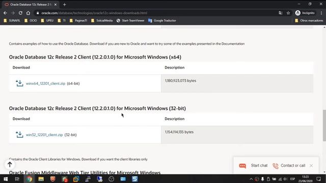 Como descargar Oracle Client 12c para Windows 10 смотреть онлайн