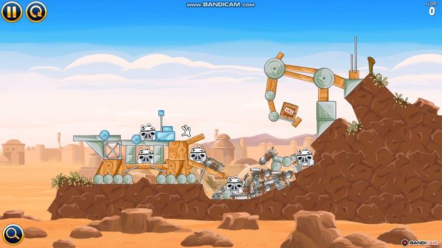 СХВАТКА В КОСМОСЕ ➤ Angry Birds - Star Wars◉ Прохождение #2 смотреть онлайн