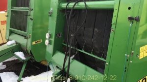 Доработка вязального механизма на пресс подборщике John Deere