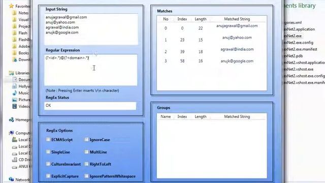 Regular Expression Tester смотреть онлайн