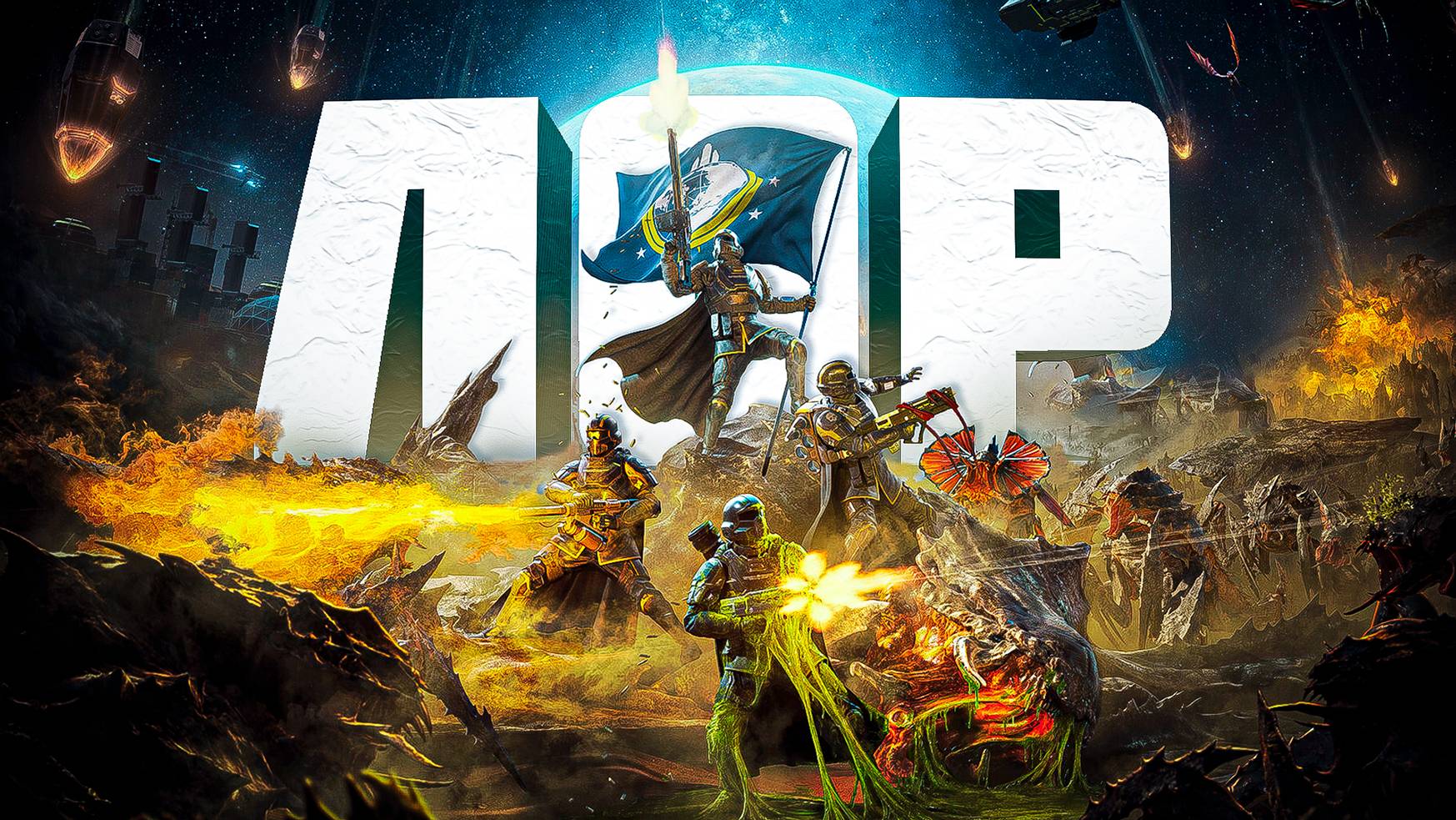 ВСЯ ИСТОРИЯ ВСЕЛЕННОЙ HELLDIVERS смотреть онлайн