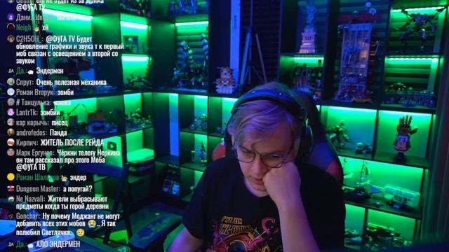 Пятёрка про 3 новых Мобов - Майнкрафт Live 2021 - Сделай Правильный Выбор! (Нарезка стрима ФУГА TV) смотреть онлайн