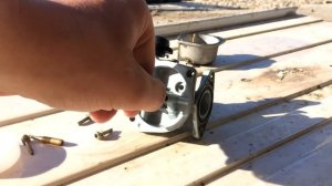 Настройка и чистка карбюратора , на китайском мопеде Alpha 110