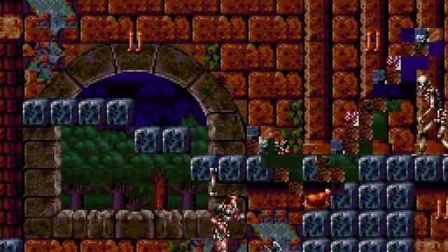 Super Castlevania 4 (SNES) - Breakable Block Glitch смотреть онлайн
