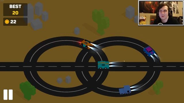 Pixel Traffic Circle Rush || Fun Little Arcade Game смотреть онлайн
