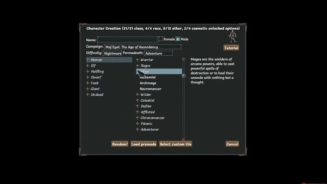 Tales of Maj'Eyal Гайд по выживанию (для новичков) смотреть онлайн