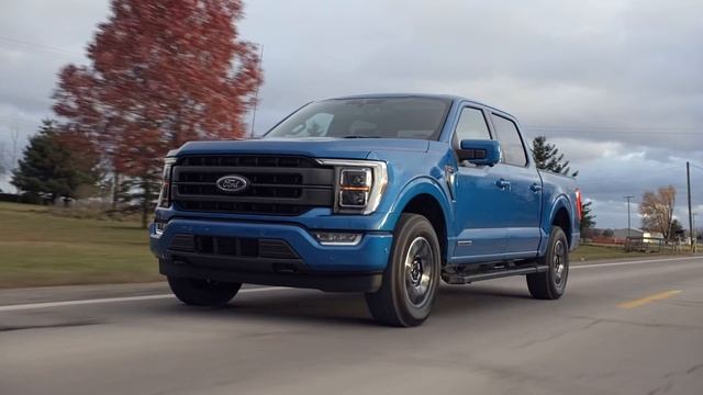 2021 Ford F-150 Review — Driving the Redesigned F-150! Hybrid, Interior, Towing, Price and More! смотреть онлайн