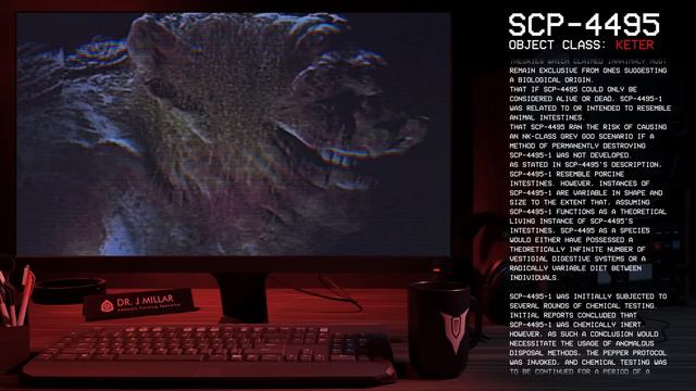 SCP-4495 │ A God for Pigs │ Keter │ Self Repairing SCP смотреть онлайн